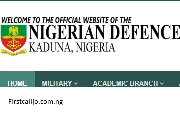 Nigerian Defence Academy application